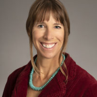 Jen Pierce, Geosciences, faculty/staff, studio portrait by Priscilla Grover