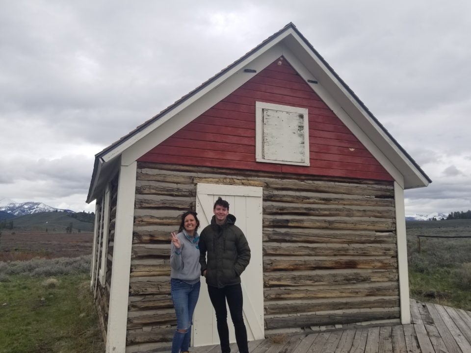 SIHA's Museum Crew in front of Historic Pole Creek Ranger Station