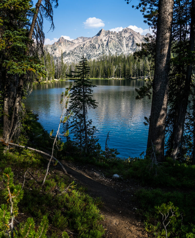 Image of Alpine Lake in the Sawtooths.