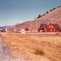 Sessions Lodge & Service Station - Photo Credit: Kay Ditmer (1972-1974), Stanley Museum Collection