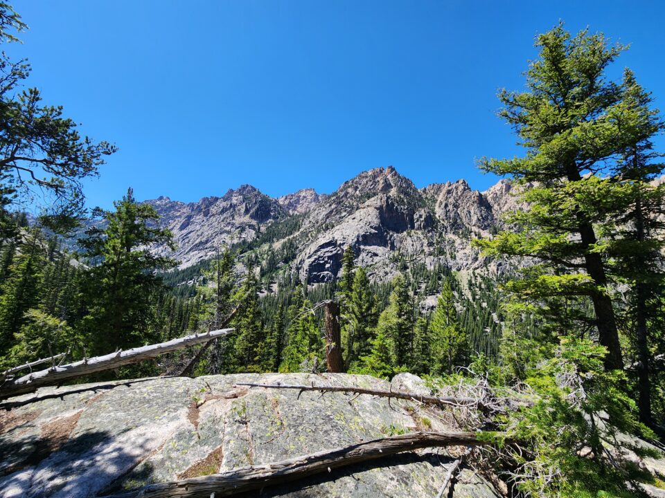 SNRA view mountains