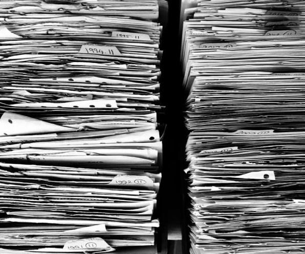 stack of papers